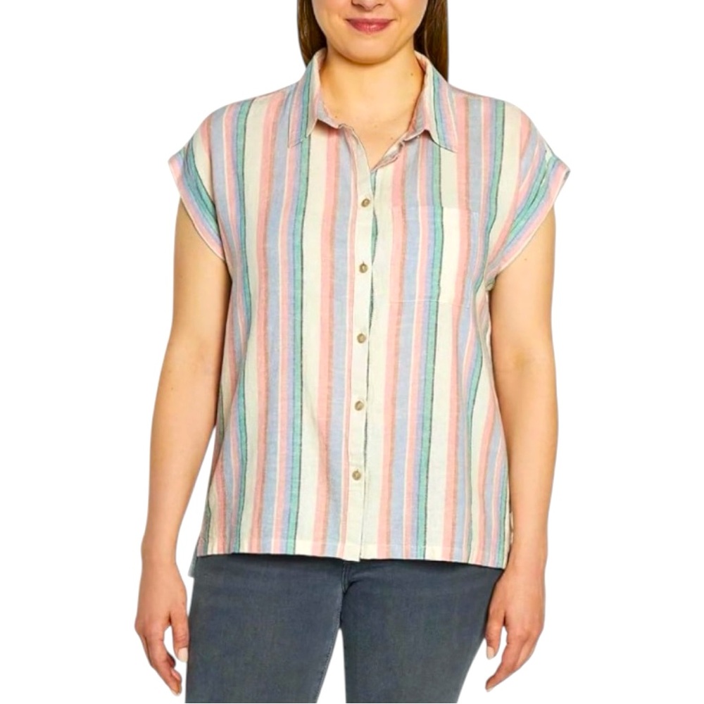 Orvis Striped Linen Shirt